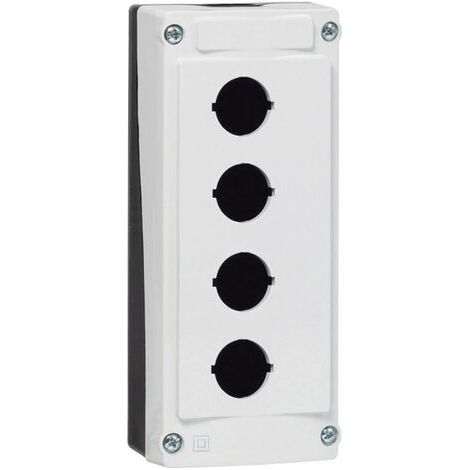 BACO LBX0400 224204 Leergehäuse 4 Einbaustellen (L x B x H) 173 x 74 x 47.9 mm Grau, Schwarz 1 St. (1/5)