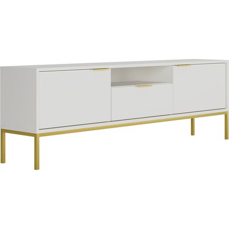 Mueble TV 175 cm Seattle Blanco (1/5)