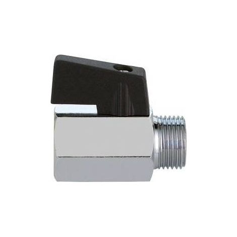 VALVOLA MINISFERA MASCHIO FEMMINA CROMATO Misura: 3/4"  DN 12  PN 10