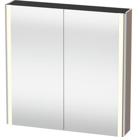 Duravit XSquare armario con espejo con iluminación LED,