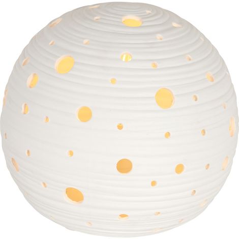 Anne Lighting - lámpara de mesa - Jazz - blanco - cerámica - Ø (1/4)