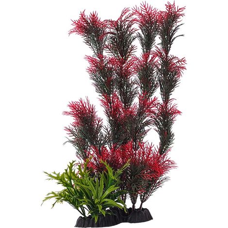 Plante Aquatique Simulée - 35 cm - Décoration pour Aquarium et Paysage Aquatique - Lot de 1 (1/5)