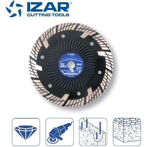 disque diamant Izar pour matériaux durs de 230 mm