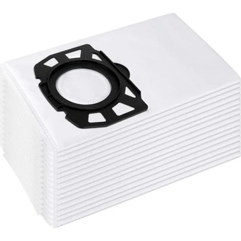 Packung mit 15 Vlies-Staubsaugerbeuteln für Kärcher 2.863-006.0 KFI 487, Ersatzbeutel für WD4, WD5, WD6, WD5P, WD6P und Premium-Filterbeutel für MV4, MV5 und MV6. – AquaForge (1/5)