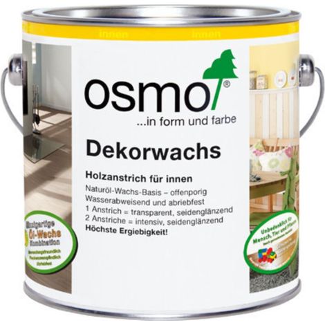 Osmo Dekorwachs Transparent Weiß 0,75 l - 10100005 (1/2)