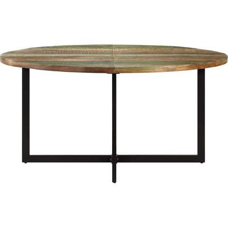 Maison Exclusive - Table à manger 150x75 cm Bois massif de récupération (1/5)