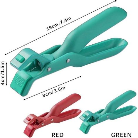 Lot de 2 Pinces Multifonctions en Silicone, Isolantes Thermiques Anti-Brûlure pour Cuisine et BBQ