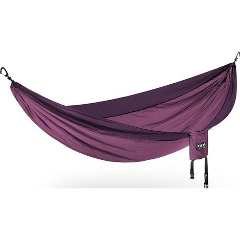 Hamaca ligera Eno Singlenest para acampar y relajarse al aire libre, Baya / Ciruela