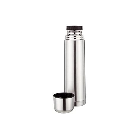 Riess Kelomat Isolierflasche mit Schraubverschluss rostfrei 1 Liter Höhe 32cm
