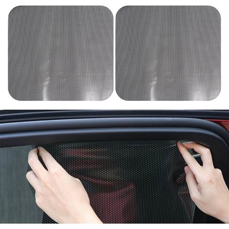 Sunshade - Film Anti-UV Pour Fenêtre Latérale De Voiture - Protection Contre La Chaleur Et Les Rayons UV - Réutilisable Et Lavable - 42x38 cm - 1 Pièce (1/5)