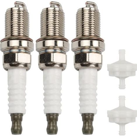 RC12YC Bougie d'allumage pour 491055 491055S 491055T 805015 72347 RC12YX 759-3336 pour pièces de Moteur MTD pour tondeuses à Gazon tracteurs de pelouse générateur Nettoyeur Haute Pression (1/5)