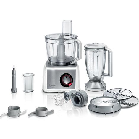 Bosch MC812S814 robot de cuisine inox et blanc 1250W (1/5)