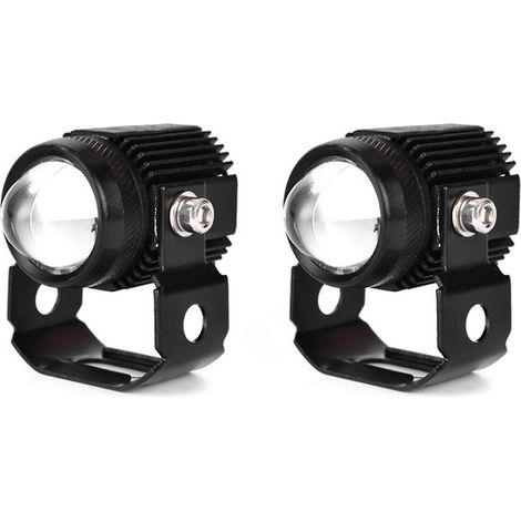 Universeller 12V LED-Projektor mit Mini-Linse, Nebelscheinwerfer, Straßenscheinwerfer, Spot, wasserdicht für Auto und LKW
