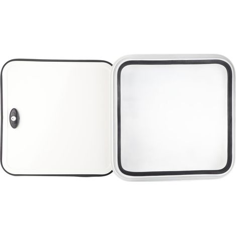 Trappe d'accès marine 500x500mm, résistante UV, robuste pour pont de bateau, compartiment de stockage étanche pour camping-car et caravane. (1/5)