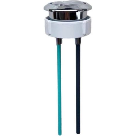 Verchromter Ersatzknopf für Geberit-Zweimengenspültoiletten (48 mm)