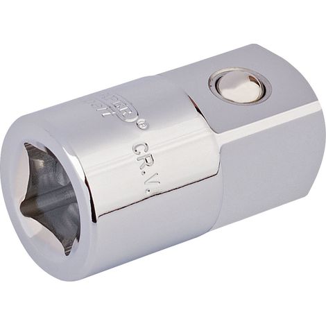 Draper 1/2" to 3/4" Drive Socket Converter Packaged in Polished Chrome (1/5)