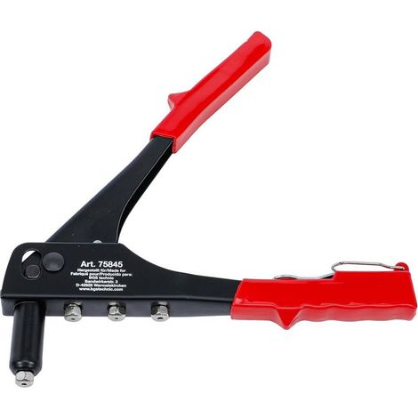 Pince à Riveter 250 mm - 2,4 à 4,8 mm - Précision et Robustesse - Acier - D-Work (1/5)
