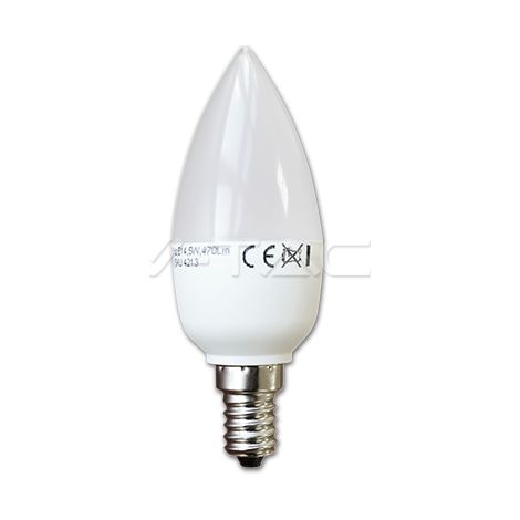 Ampoule E14 6W 3000K 470Lm à LED BOUGIE AJUSTABLE (1/3)