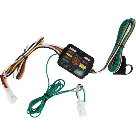 Connecteur remorque 4 broches plat côté véhicule de rechange pour Avalon RAV4 2013-2018, faisceau électrique, kit câblage, adaptateur attelage. (1/5)