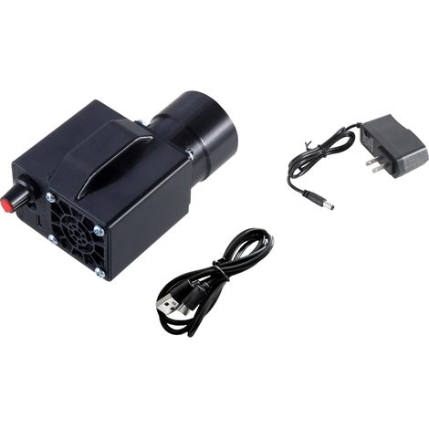 Ventilateur portable pour barbecue, souffleur d'air portatif pour barbecues à charbon, accessoires de camping et de pique-nique-AquaForge
