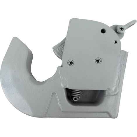 GANCIO RAPIDO INFERIORE CAT. 2 PER SOLLEVATORE TRATTORE BRACCI IDRAULICI 37784 (1/5)