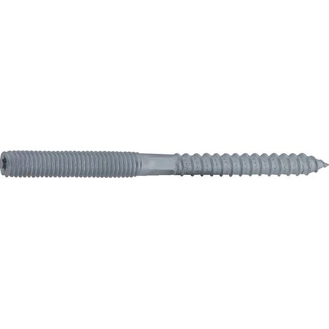 Jeu de fixations pour WC et bidets Ramussen. cheville Ø 8 x longueur 39 mm. vis diamètre 6 x longueur 80 mm - R. A. M.
