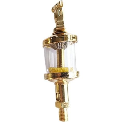 Lubrificateur d'huile à gravité visuelle, godet d'huile à filetage mâle avec vanne à aiguille pour appareils mécaniques et outils électriques (B) (1/5)