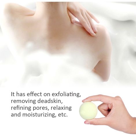 Bombe de bain relaxante aux sels d'Epsom, enrichie en huiles essentielles pour soin spa et détente profonde (1/5)