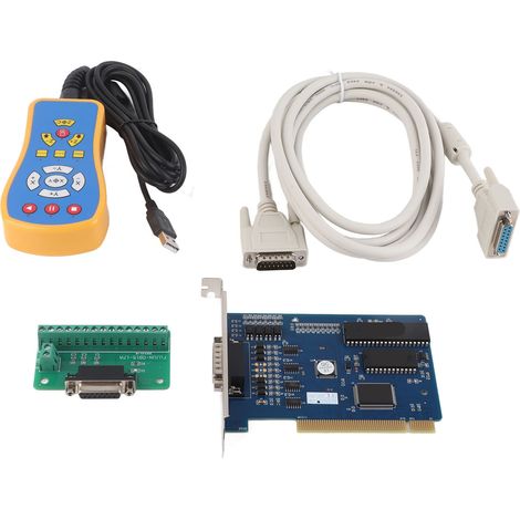 Carte de contrôle PCI 3 axes avec volant USB, kit pour fraiseuse CNC, gravure et fraisage, machine de découpe, précise et fiable. (1/5)