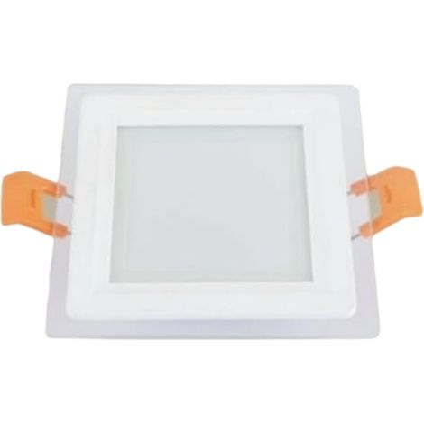 TRADE SHOP - Pannello Led Incasso Luce 3000k-6500k 6w Quadrato Am-cs-6 Con Bordo Traparente 00663 - (1/5)