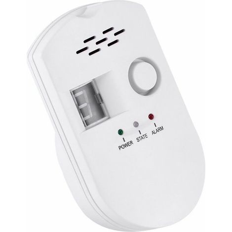 Détecteur de gaz numérique naturel, alarme de gaz domestique, détecteur de fuite de gaz, haute sensibilité LPG, LNG, détection de fuite de charbon naturel, moniteur d'alarme pour maison/cuisine Ternel (1/5)