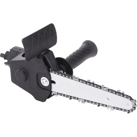 Perceuse manuelle transformable en tronçonneuse électrique, scie électrique, tête interchangeable, scie à bûches portative mini scie élagueuse électrique (1/5)