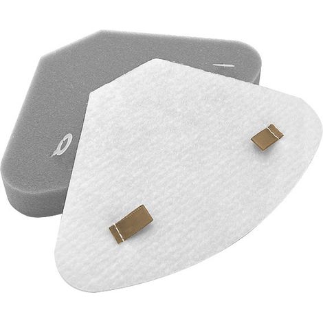 Suitable for SHARK vacuum cleaners, accessories, IP3251/IP3251C/IP3252/IP1251, replacement parts for robot vacuums, fan-shaped filter cotton - 3 pieces (1/5)