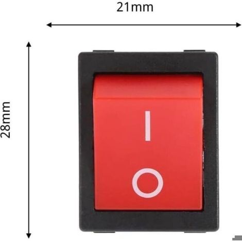 Interrupteur Bascule 30A 4 Broches ON/OFF – Robuste pour Usage Industriel & Marin (1/4)