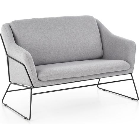 Sofá Houston 383 , 125x77x83cm, Tapiz, Patas: Metal (1/5)