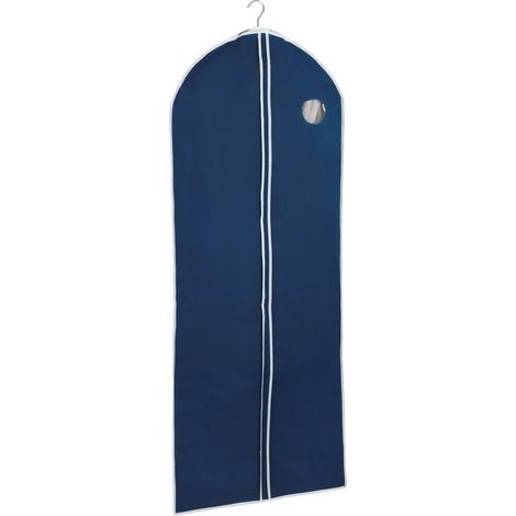 Wenko Custodia abiti Air 150 x 60 cm - traspirante, Polipropilene, 60 x 150 cm, Blu (1/5)