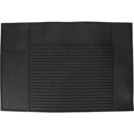 Tapis imperméable pour outils de coiffure, résistant aux hautes et basses températures, tapis de rangement pour accessoires de barbier (1/5)