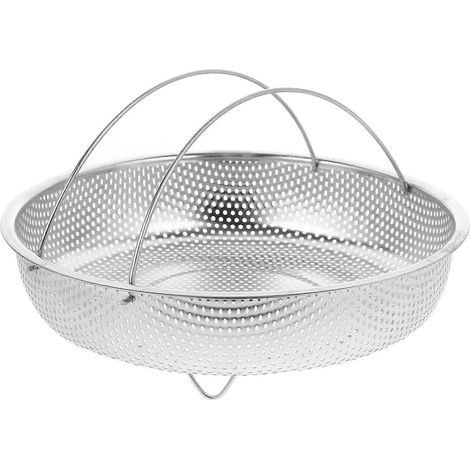 Panier vapeur de cuisine en acier inoxydable, cuiseur vapeur, plateau vapeur multifonctionnel pour riz