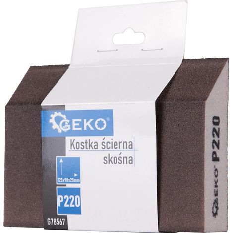 Blocco abrasivo angolato 125x90x25mm P220 (250) (1/5)