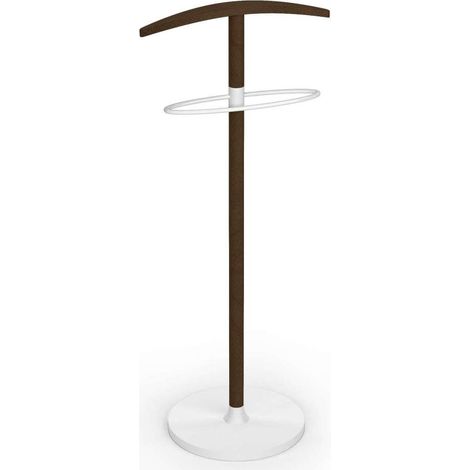 Galán 304 herraje metálicos lacado en color wengué/blanco, 109cm(alto) 46cm(ancho )34cm(largo) (1/2)