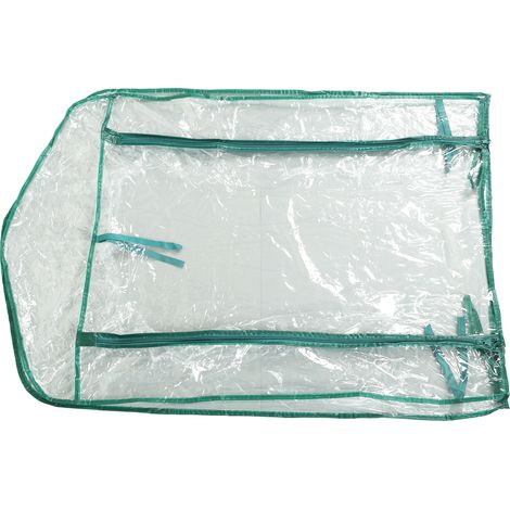 Ersatz-Gewächshausabdeckung aus transparentem PVC, 69 x 49 x 92 cm, Pflanzenabdeckung für 2-stöckige Regale (1/5)