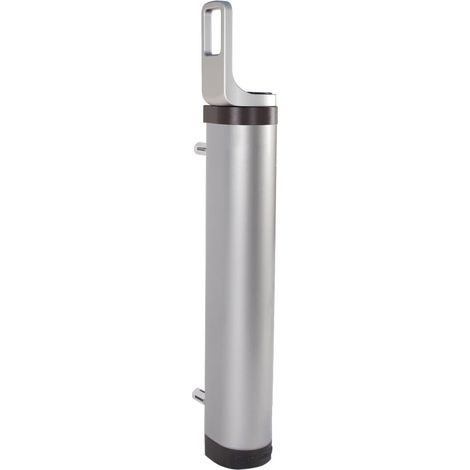 Locinox – Ferme-porte hydraulique 180° pour portes jusqu'à 150 kg – Aluminium anodisé – Vitesse de fermeture réglable – Système d'amortissement breveté