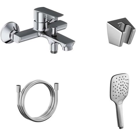 Ravak Life - Mitigeur de baignoire avec accessoires, chrome X07S109 (1/4)