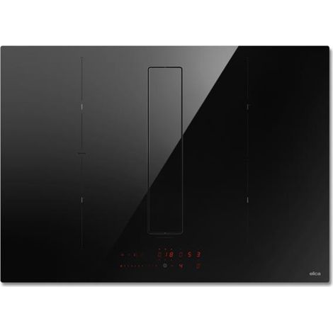 Table de cuisson aspirante induction 72cm 4 feux 7400w noir - Elica - PRF0210741 (1/5)