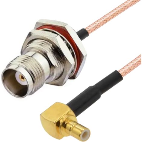 Câble SMB RA avec connecteur / prise TNC BHRG316 50 cm