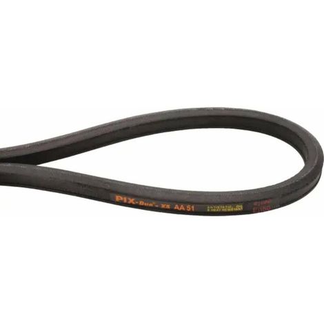 Courroie trapézoïdale universelle AA51 12,7mm x 1313,4mm en caoutchouc acrylonitrile-chloroprène [NCR] norme ISO 5289 Tondeuse Tracteur Distribution Poulie Jardin Parc Entretien Réparation (1/3)