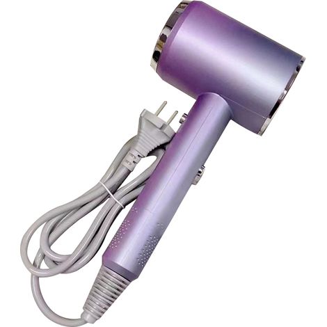 Sèche-cheveux chaud et froid haute performance, multifonctionnel léger pour maison salon, violet dégradé (1/5)