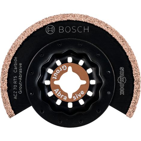 Bosch 1x Carbide-RIFF Schmalschnitt-Segmentsägeblatt Starlock ACZ 70 RT5 - 2609256975