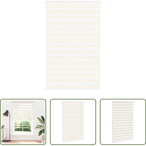 Doppelrollo - Doppelrollo Marmorbeige 150x200cm Stoffbreite 145,9 cm Polyester (1/5)