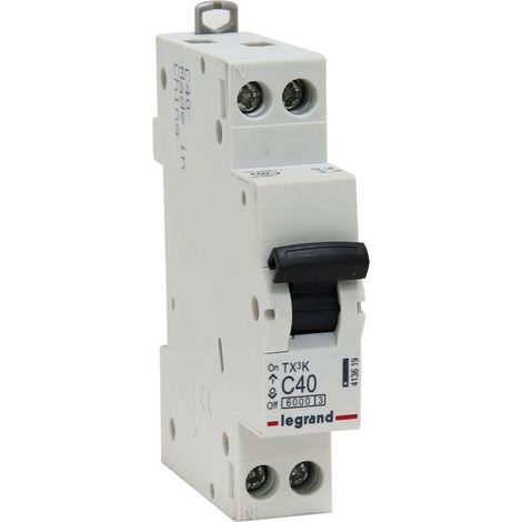 1 pièce Legrand TX3K petit disjoncteur 6kA 1P+N D20 TX3KN-D20